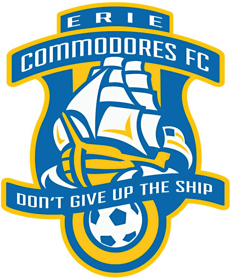 Erie Commodores FC 2015-Pres Primary Logo t shirt iron on transfers